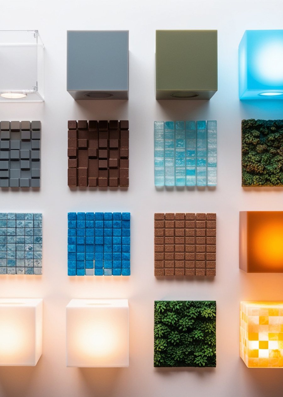 Pixel Light Blocks — светильники-кубы